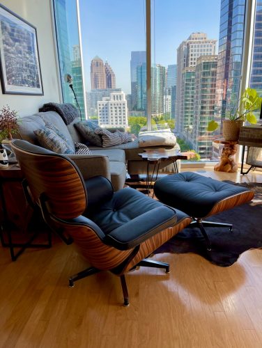 Taller Version IMUS Lounge Chair Pure White Sim-AshWpure16 photo review