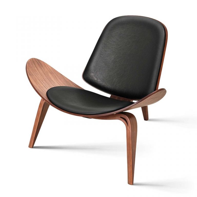 shell chair Walnut